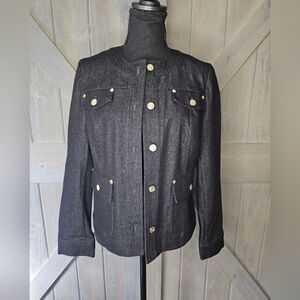 Nwt St. John Sport Jean Jacket sz 4